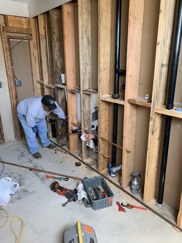Commercial rough-in plumbing for Commercial Plumbing in Nicholasville